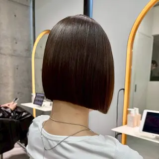 ミディアム カラー ボブ/髪質改善 jionのヘアスタイル