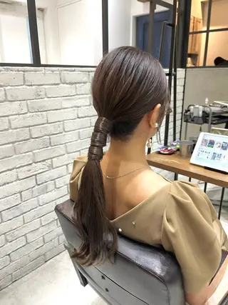 ヘアアレンジ 🌈外国風ハイライト こうたろうのヘアスタイル