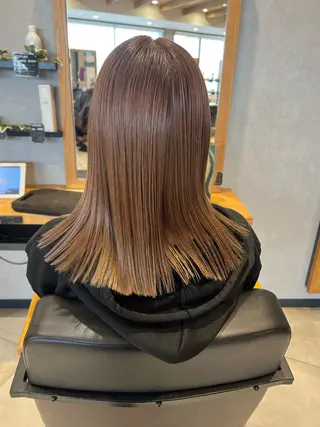 ミディアム カラー カラー特化美容師🩷 マインのヘアスタイル