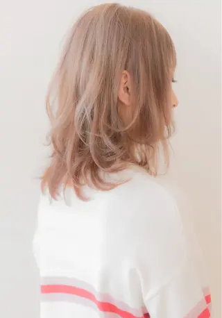 ミディアム カラー パーマ ヘアアレンジ ネイル マツエク・マツパ 圧倒的なクォリティ✨ waku 岡崎店のヘアスタイル