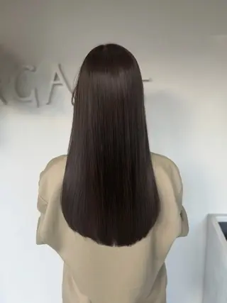ロング カラー 透明感カラー／ 艶感カラー／RAMUのヘアスタイル