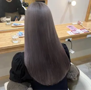 ロング カラー ミルキーな暖色 🩰 girly ♡ ノアのヘアスタイル