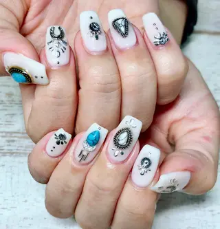 ネイル Lino+ ネイル&よもぎ蒸しのネイルデザイン