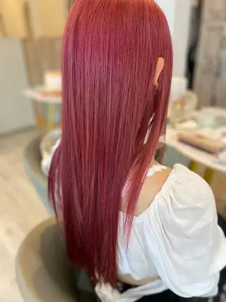 ロング カラー HUGAVEC所属・森 亮輔のヘアスタイル