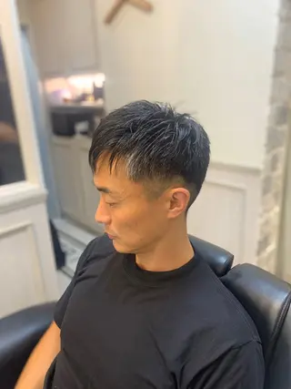 メンズ フリーランス理美容師 いさかのヘアスタイル