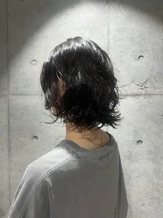 ミディアム 透明感カラー/ベージ ュ/HIKARU🌿のヘアスタイル