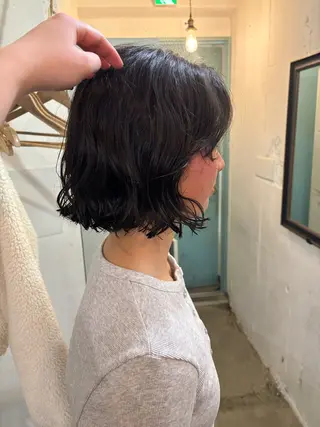ショート AWESOME所属・うる艶ストレート/ 縮毛矯正 Manaのヘアスタイル