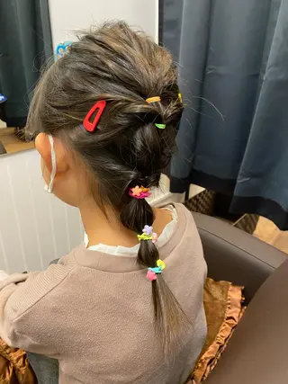 ヘアアレンジ キッズ m walk エム ウォークのヘアスタイル