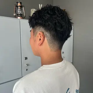 パーマ メンズ sato mizukiのヘアスタイル