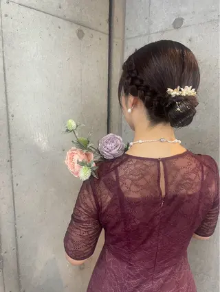 ロング ヘアアレンジ 美髪× ヘアセット✨Araiのヘアスタイル