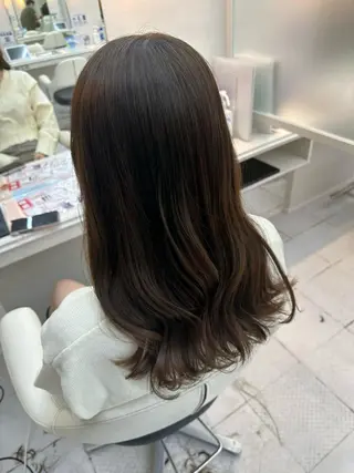 ロング カラー 艶髪/酸性ストレート /髪質改善/内村麻衣のヘアスタイル