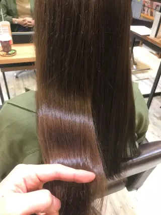 ロング カラー パーマ ヘアアレンジ メンズ キッズ ネイル マツエク・マツパ EnBlesS西宮 マンツーマン神道有基のヘアスタイル