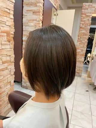 ショート 新籾 尚哉のヘアスタイル