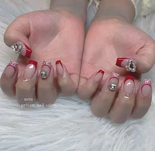 ネイル AERA nail shino🐱⸝꙳のネイルデザイン