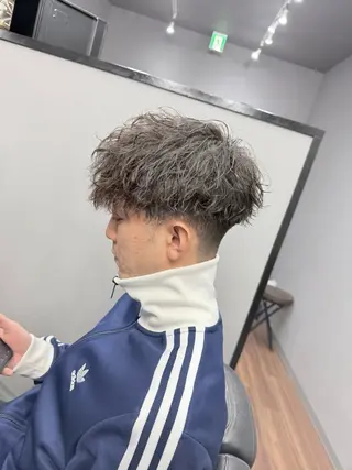 ショート メンズ 💈メンズパーマ💈 ナカザワ　　リョウのヘアスタイル