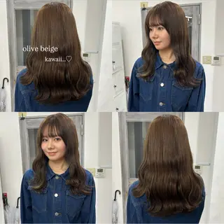 ロング 寺川留以 /カットモデル募集中のヘアスタイル