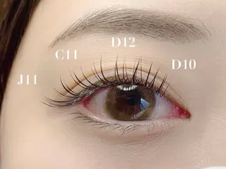 マツエク・マツパ Reve代官山 suzukaのマツエク・マツパデザイン