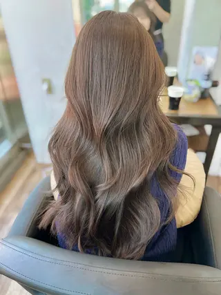 ロング レイヤー/顔周り 田山　穂波のヘアスタイル