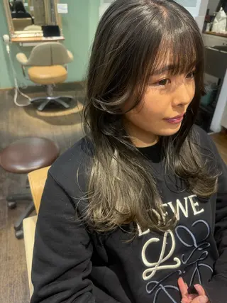 ロング 鎌田 美紗希のヘアスタイル
