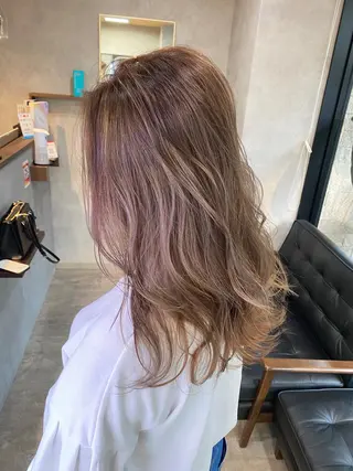 ロング カラー RIENSリエンス ✂️木村康二✂️のヘアスタイル