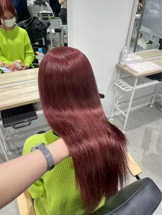 ミディアム ARISA︎ メンズハイトーンのヘアスタイル