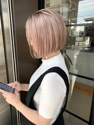 ショート カラー mizuki /メンズカット募集のヘアスタイル