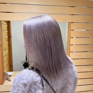 セミロング カラー ✨髪質改善🎨 杉本賢人のヘアスタイル