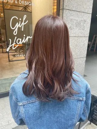 ロング カラー THINK SHOP sakiのヘアスタイル