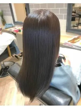 ロング 縮毛矯正メンズパーマ 髪質改善特化のヘアスタイル