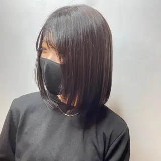 ミディアム 藤田 遼のヘアスタイル