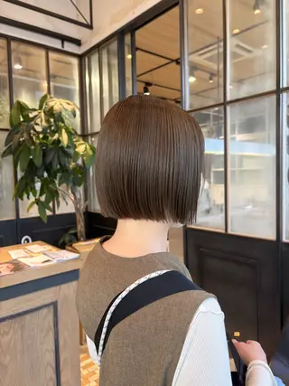 ショート ノンダメージカラー/ ボブ/RINのヘアスタイル