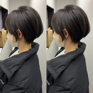 ショート レイヤー×透明感 Tatsuya💫のヘアスタイル
