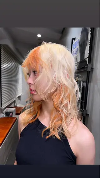 ロング カラー タナカ カナ🫧のヘアスタイル