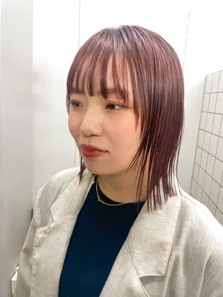 ショート カラー 関 京磨のヘアスタイル
