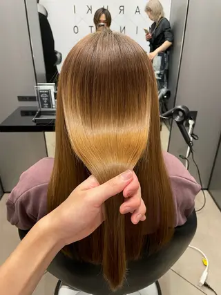 ロング 松尾 祐輝のヘアスタイル