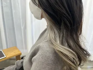 ロング カラー ⭐️当日OK⭐️ 岩田峻のヘアスタイル