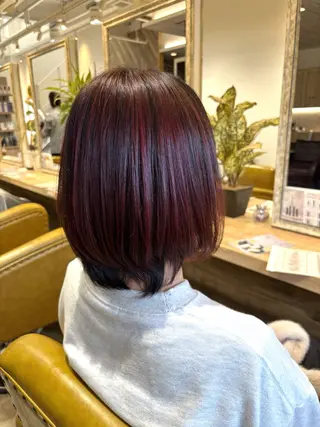 カラー beauty beast防府店のヘアスタイル