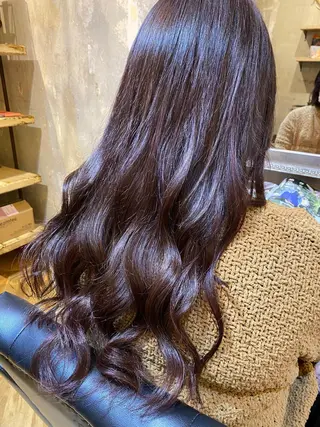 ロング カラー シールエクステ 🪽CHIAKIのヘアスタイル