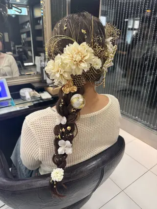 ロング ヘアアレンジ ᴘʀɪᴢᴇ 🌜 ᴀɴʀɪ 🌜のヘアスタイル