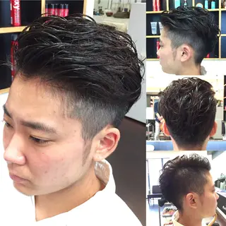 メンズ 前之園 ひかるのヘアスタイル