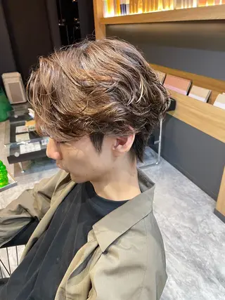 パーマ 🩶無料カットモデル 🩶銀座/akaneのヘアスタイル