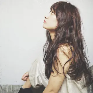 ロング 花井 啓好のヘアスタイル