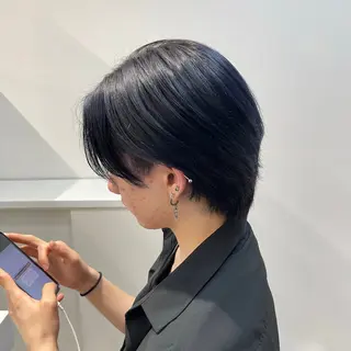 カラー レイヤーカット/ 艶カラー/山内一暉のヘアスタイル