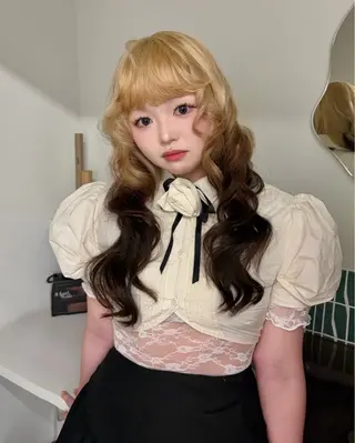 ロング カラー coco/原宿 ボブカットのヘアスタイル