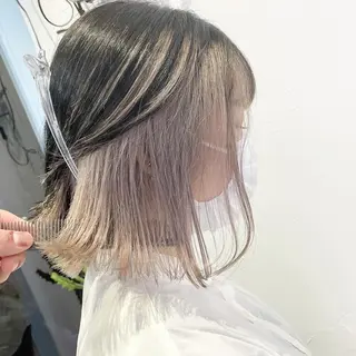 ミディアム Lit.豊橋 夏目のヘアスタイル