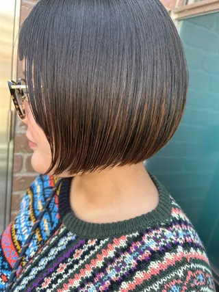ショート カラー 久木原 ゆりのヘアスタイル