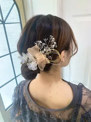 ヘアアレンジ uros.中目黒 moekaのヘアスタイル
