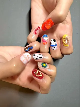 ネイル 種爪 たねつめのネイルデザイン