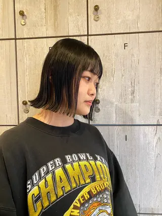 ショート カラー 似合わせレイヤー/ Wカラー🧸こころのヘアスタイル