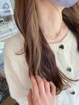 ロング AYANO💎💎 CIEL なんば店のヘアスタイル